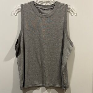 Vuori Muscle Tee - Women’s XL, Heather Gray